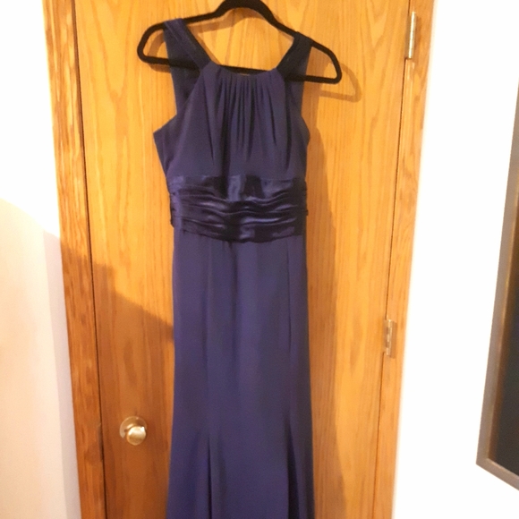 Midnight Blue Formal Dress - Picture 3 of 6